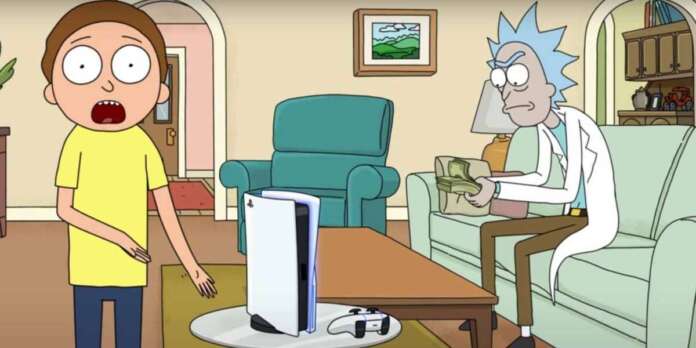 rick and morty playstation 5 ps5 sony rick and morty playstation 5 ps5 sony
