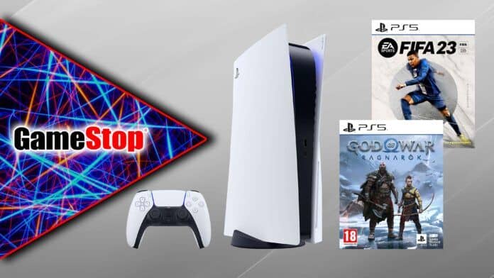 PlayStation 5 Drop GameStop FIFA 23 God of War Ragnarok PlayStation 5 Drop GameStop FIFA 23 God of War Ragnarok