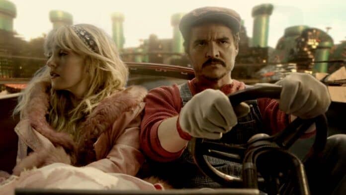 super mario klart the last of us Pedro Pascal super mario klart the last of us Pedro Pascal