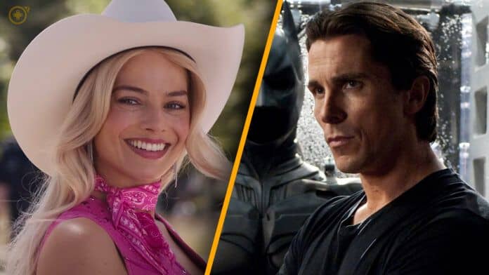 barbie batman il cavaliere oscuro il ritorno warner bros greta gerwig margot robbie christopher nolan christian bale barbie batman il cavaliere oscuro il ritorno warner bros greta gerwig margot robbie christopher nolan christian bale
