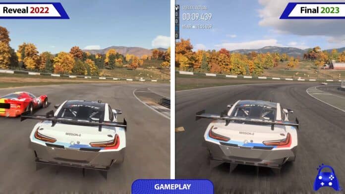 Forza Motorsport downgrade video confronto Forza Motorsport downgrade video confronto