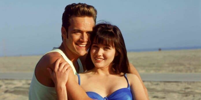 luke perry dylan shannen doherty brenda walsh beverly hills 90210 luke perry dylan shannen doherty brenda walsh beverly hills 90210