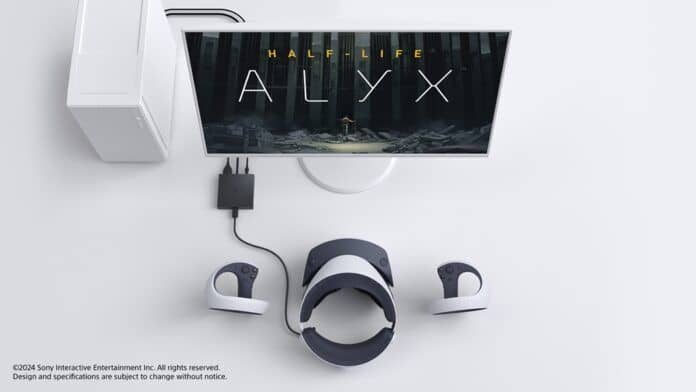PlayStation VR2 PC adattatore Half-Life Alyx PlayStation VR2 PC adattatore Half-Life Alyx