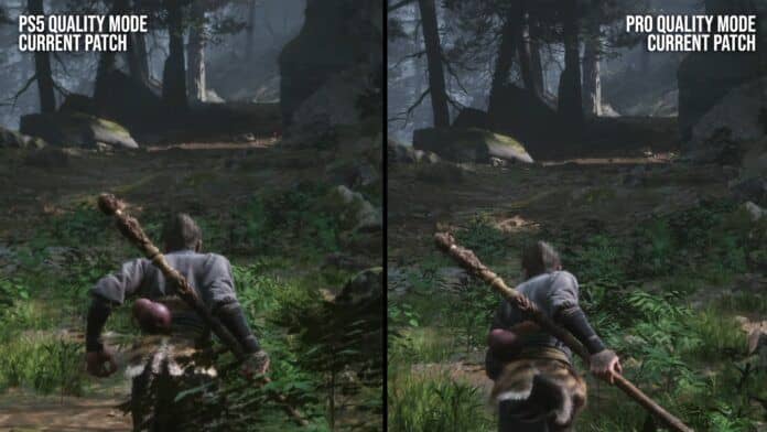 Black Myth Wukong PS5 vs PS5 Pro update di dicembre digital foundry Black Myth Wukong PS5 vs PS5 Pro update di dicembre digital foundry