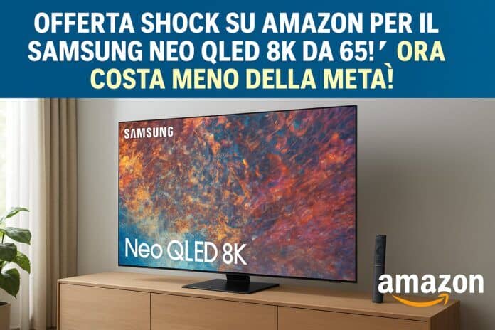 samsung-neo-qled-8k-65-offerta-amazon-cover Samsung Neo QLED 8K da 65'' in offerta su Amazon